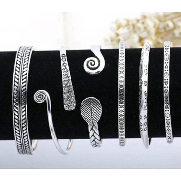 NEW Men’s Unisex Engraved 925 Sterling Silver Adjustable Cuff Bracelet - Picture 6 of 16